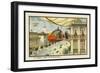 Leaving Home for an Aerial Excursion-Jean Marc Cote-Framed Art Print