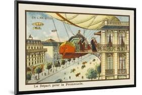 Leaving Home for an Aerial Excursion-Jean Marc Cote-Mounted Art Print