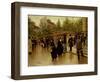 Leaving La Madeleine-Jean Béraud-Framed Giclee Print