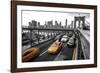 Leaving Manhattan-null-Framed Giclee Print