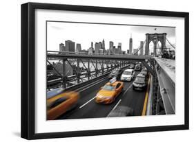 Leaving Manhattan-David Warren-Framed Giclee Print