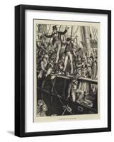 Leaving Old England-Matthew White Ridley-Framed Giclee Print