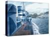 Leaving Scapa Flow-Eric Ravilious-Stretched Canvas