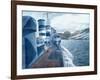 Leaving Scapa Flow-Eric Ravilious-Framed Giclee Print