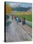 Leaving the Factory, 1902-Diario Regoyos y Valdes-Stretched Canvas