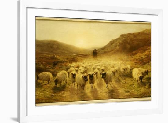 Leaving the Hills, 1874-Joseph Farquharson-Framed Giclee Print