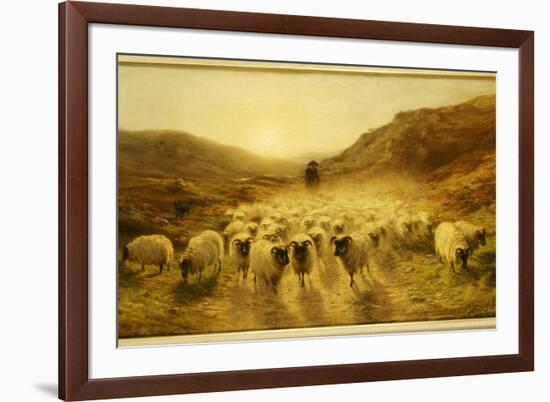 Leaving the Hills, 1874-Joseph Farquharson-Framed Giclee Print