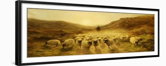 Leaving the Hills, 1874-Joseph Farquharson-Framed Giclee Print