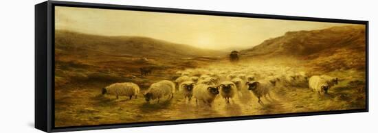 Leaving the Hills, 1874-Joseph Farquharson-Framed Stretched Canvas