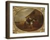 Leaving the Inn-Pieter Van Laer-Framed Giclee Print