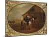Leaving the Inn-Pieter Van Laer-Mounted Giclee Print