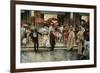 Leaving the Masqued Ball-José García y Ramos-Framed Giclee Print