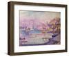 Leaving the Port of Saint-Tropez, 1902-Paul Signac-Framed Giclee Print