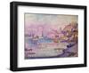 Leaving the Port of Saint-Tropez, 1902-Paul Signac-Framed Giclee Print