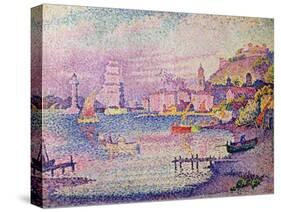 Leaving the Port of Saint-Tropez, 1902-Paul Signac-Stretched Canvas