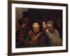 Leaving the Theater, C.1865-Honore Daumier-Framed Giclee Print