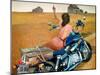 Leaving-Barry Kite-Mounted Art Print