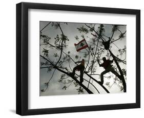 Lebanese Anti-American Protesters-null-Framed Photographic Print