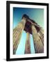 Lebanon, Baalbek, Temple of Bacchus-Michele Falzone-Framed Photographic Print