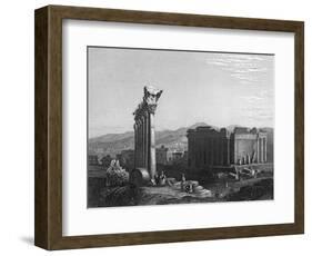 Lebanon Baalbek-null-Framed Art Print