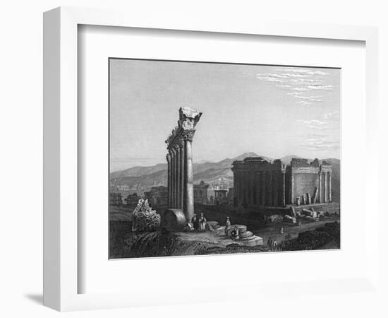 Lebanon Baalbek-null-Framed Art Print