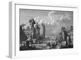 Lebanon Baalbek-null-Framed Art Print