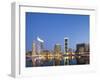 Lebanon, Beirut, the Beirut Skyline from Zaitunay Bay-Nick Ledger-Framed Photographic Print