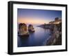 Lebanon, Beirut, the Corniche, Pigeon Rocks-Michele Falzone-Framed Photographic Print