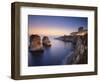 Lebanon, Beirut, the Corniche, Pigeon Rocks-Michele Falzone-Framed Premium Photographic Print