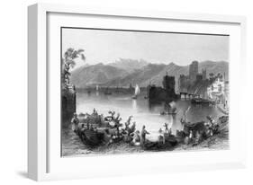 Lebanon Beirut-WH Bartlett-Framed Art Print