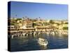 Lebanon, Byblos, Harbour-Michele Falzone-Stretched Canvas