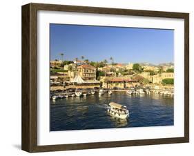 Lebanon, Byblos, Harbour-Michele Falzone-Framed Photographic Print