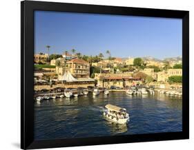 Lebanon, Byblos, Harbour-Michele Falzone-Framed Photographic Print