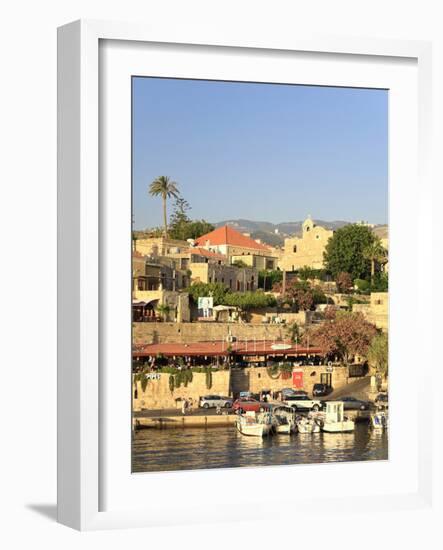 Lebanon, Byblos, Harbour-Michele Falzone-Framed Photographic Print