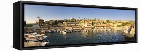 Lebanon, Byblos, Harbour-Michele Falzone-Framed Stretched Canvas