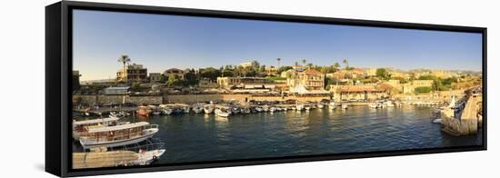 Lebanon, Byblos, Harbour-Michele Falzone-Framed Stretched Canvas
