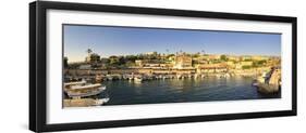 Lebanon, Byblos, Harbour-Michele Falzone-Framed Premium Photographic Print