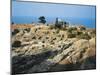 Lebanon, Byblos, Ruins of the Temple of Baalat Gebel and Roman Colonnade-null-Mounted Giclee Print