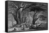 Lebanon Cedars-WH Bartlett-Framed Stretched Canvas