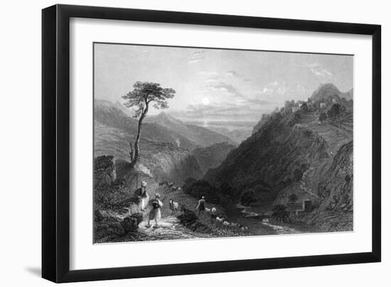 Lebanon Eden-WH Bartlett-Framed Art Print