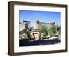 Lebanon, Heliopolis, T Temple of Bacchus with Temple of Jupiter-Baal in Background-null-Framed Giclee Print