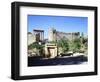 Lebanon, Heliopolis, T Temple of Bacchus with Temple of Jupiter-Baal in Background-null-Framed Giclee Print