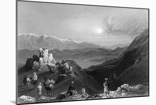 Lebanon Mount Hermon-WH Bartlett-Mounted Art Print