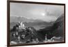 Lebanon Mount Hermon-WH Bartlett-Framed Art Print