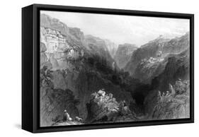 Lebanon Mount-WH Bartlett-Framed Stretched Canvas