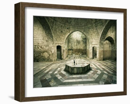 Lebanon, Tripoli, Old Town, El Jadid Hamam (Bath)-Michele Falzone-Framed Photographic Print