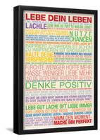 Lebe Dein Leben - This Is Your Life German-null-Framed Poster