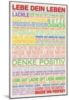 Lebe Dein Leben - This Is Your Life German-null-Mounted Poster