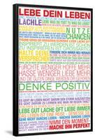 Lebe Dein Leben - This Is Your Life German-null-Framed Poster