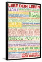 Lebe Dein Leben - This Is Your Life German-null-Framed Poster